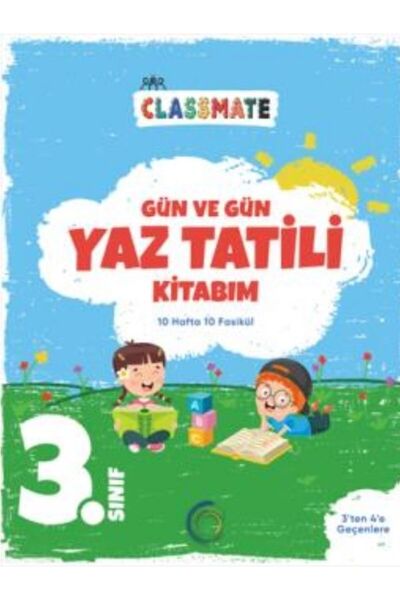 Analiz Yayınları 3. Sınıf Classmate Gün Ve Gün Yaz Tatili Kitabım