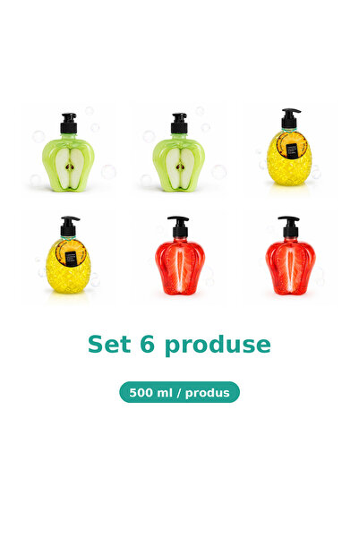Tasty Set 6 Produse Tasty, Mix 2x Mar Piele Sensibila, 2x Ananas, 2x Capsuni