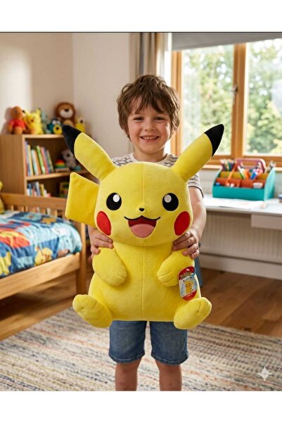 Toyzoy Toys Pikachu Peluş Oyuncak 65 cm Büyük Boy - Sevimli & Yumuşak
