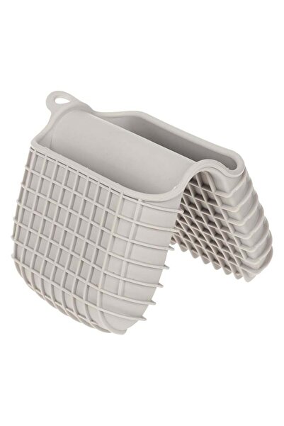 OEM Mănușă de Bucătărie din Silicon, Bej, Model Geometric, 10x8cm