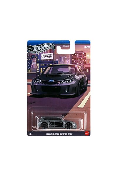 mattel Hot Wheels Ασημένια Σειρά Compact Kings Subaru WRX STI Όχημα (JKX59)