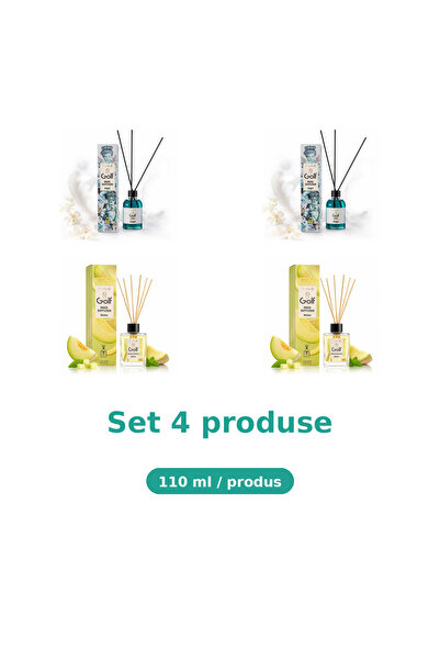 Golf Set 4 Produse Golf, Mix 2x Angel, 2x Melon