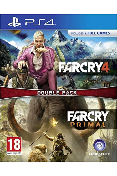 Ubisoft Ltd Far Cry 4 - Far Cry Primal (Διπλό Πακέτο) Παιχνίδι PS4