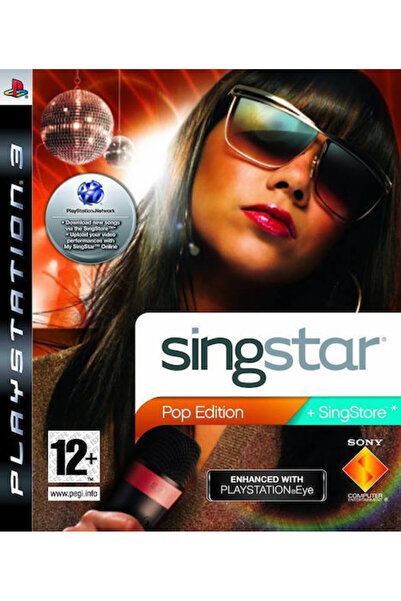 Sony SingStar Pop Edition Παιχνίδι PS3 (Μεταχειρισμένο)