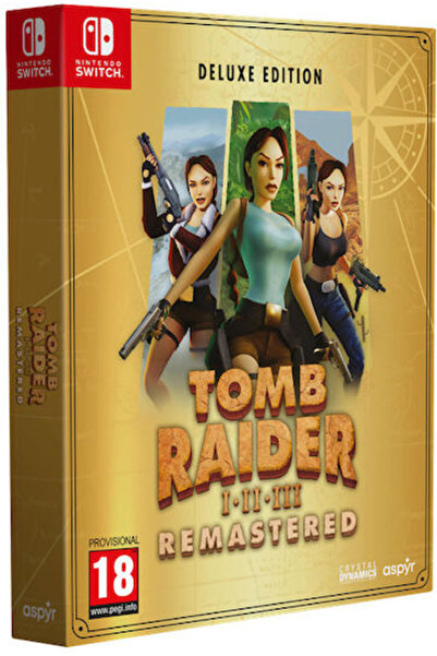 Aspyr Tomb Raider I-II-III Remastered με την Λάρα Κροφτ, Έκδοση Deluxe, Παιχν...