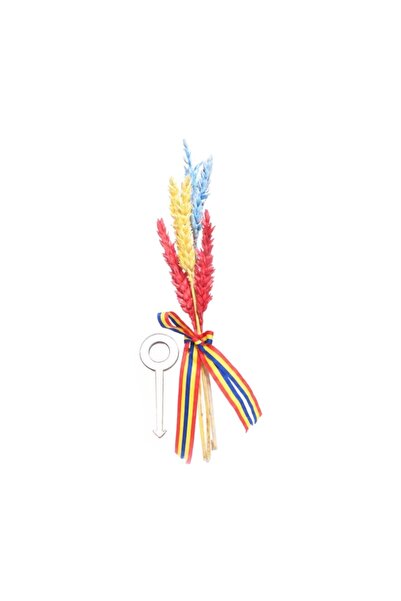 Decoratiuni Dulci Topper buchetel grau tricolor