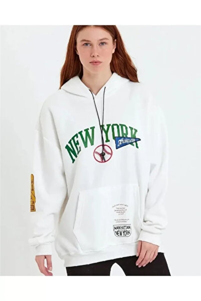 Beruflic Printed hooded sweatshirt