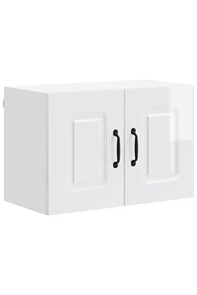 vidaxl Dulap de bucătărie Kalmar Alb lucios 60 x 31 x 40 cm