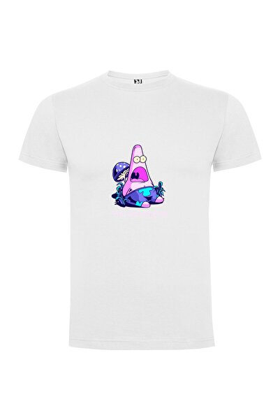 iLovePrints Galactic Starry Patrick Tshirt