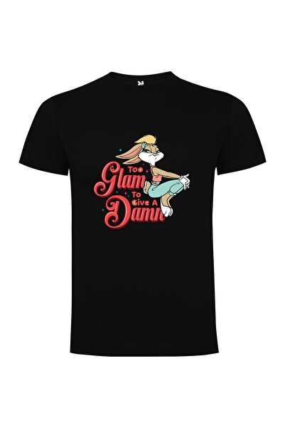 iLovePrints Glitzy Bunny Attitude Tshirt