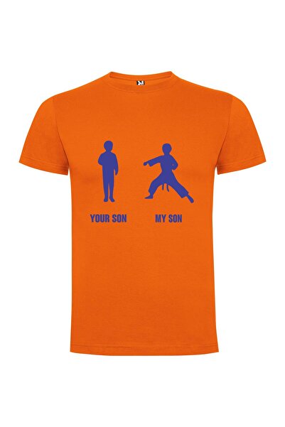 iLovePrints Karate Family Action Figures Tshirt