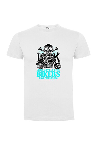 iLovePrints Family Biker Skull Tshirt