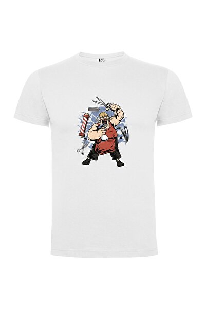 iLovePrints Monstrous Barber Cuts In Tshirt