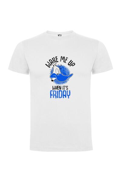 iLovePrints Fancy Friday Wake-Up Call Tshirt