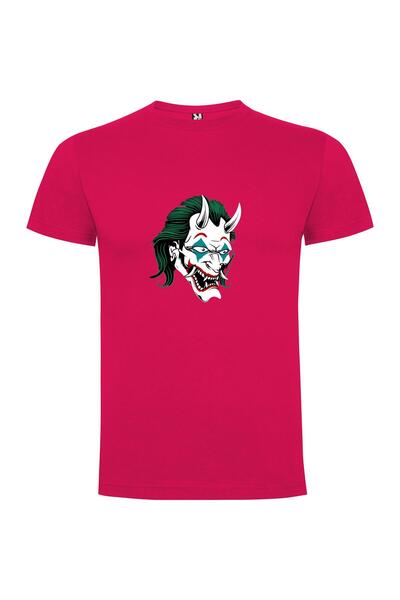 iLovePrints Grotesque Joker Smile Tshirt