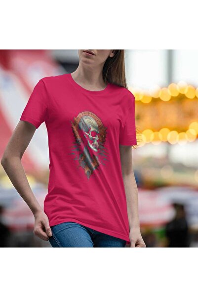 iLovePrints Abstract Skull Art Tshirt
