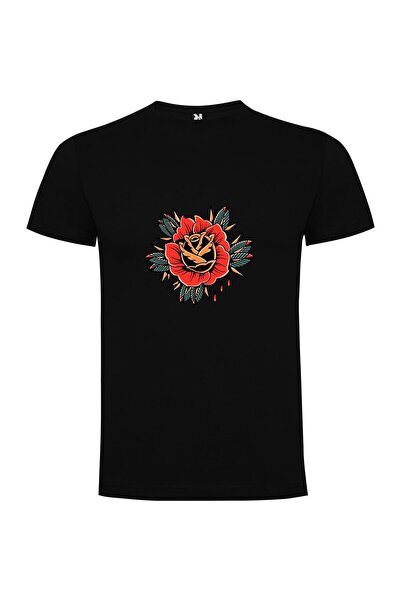 iLovePrints Rosy Ink Flash Tshirt