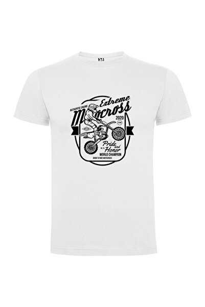 iLovePrints Motorcycle Maverick Patch Tshirt