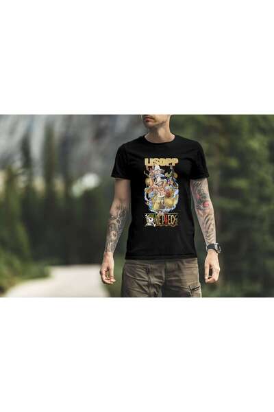 iLovePrints Usopp One Piece Illustration Tshirt