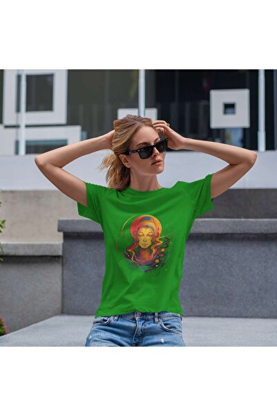 iLovePrints Abstract Portrait of a Woman Tshirt