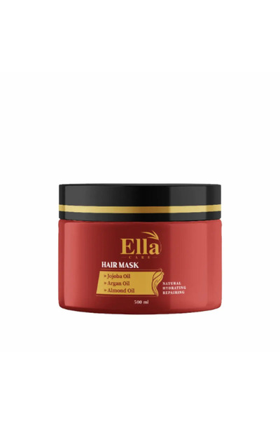 ELLA care قناع مصنوع من مزيج من الزيوت الطبيعية: زيت الأرغان، زيت السمسم، وزي...