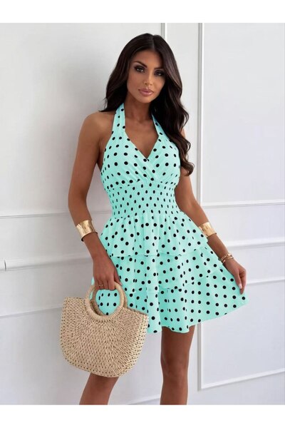 Azara Polka Dot Dress
