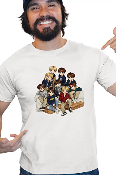 OEM Μπλουζάκι NCT 127 Καρτούν K-pop Εμπορεύματα