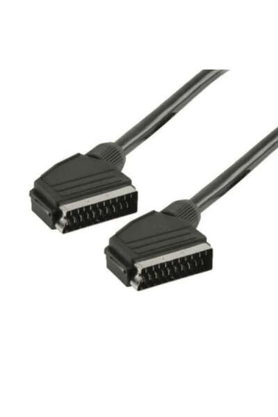 Generic Καλώδιο Scart – Scart, 3m, Μαύρο