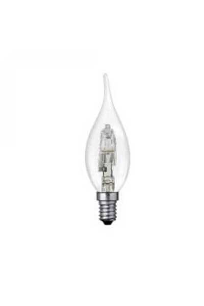 Generic Diolamp Λάμπα Halogen κεράκι με μύτη, διάφανη, 28W, για Ντουί Ε14 (μι...
