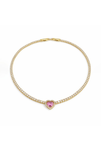 PerleJewelry Heart Shine Gold Necklace