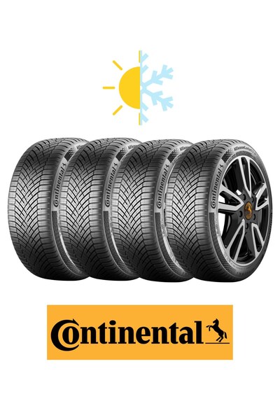 Continental (4'LÜ TAKIM) 225/55R19 99V AllSeasonContact 2 Oto Dört Mevsim Las...