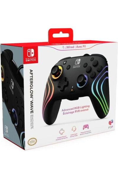 Pdp Afterglow Ενσύρματο Χειριστήριο για Switch Wave
