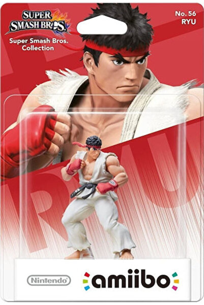 Nintendo Amiibo Super Smash Bros Ryu 56 Φιγούρα Χαρακτήρα για 3DS/WiiU