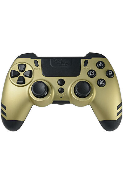 Other Steelplay PS4-PC Ασύρματο Χειριστήριο για PS4 Χρυσό