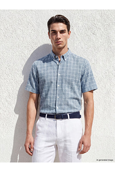 LC Waikiki قميص رجالي من Shining Store من مجموعة Shining Choices STANDART Fit...
