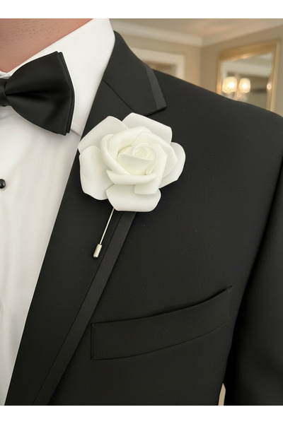 BTRENDY Damat Yaka Çiçeği,Yaka İğnesi Şık Aksesuar