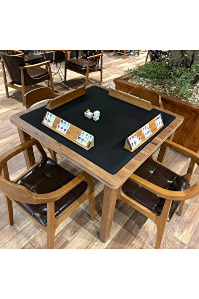 Trcarrom 8'i 1 Arada Premium Kafe Tipi Okey ve El Bilardosu Masası