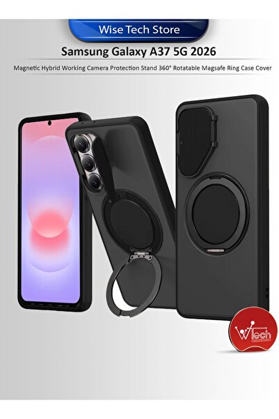 Wtech Samsung Galaxy A37 5G 2026 Magnetic Hybrid Working Camera Protection St...