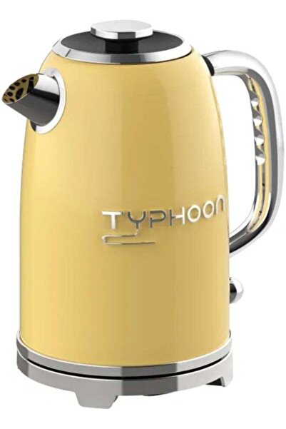 Typhoon غلاية كهربائية - 2200 واط - 1.8 لتر - TY-01-001 Y - أصفر