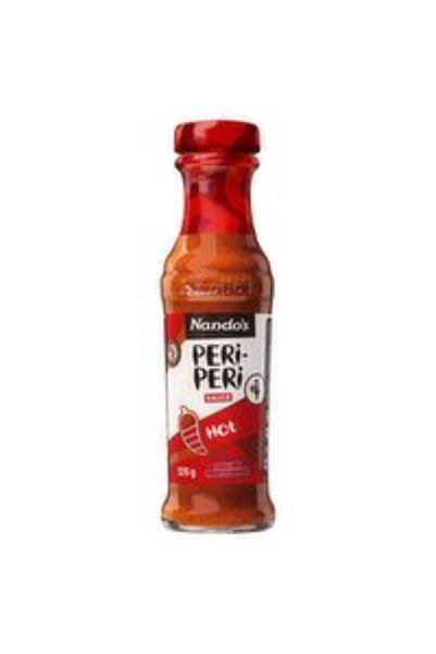 Nando's HOT PERI- PERI SAUCE 6X125ML