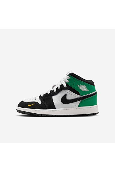 JORDAN Air 1 Mid “Black Green” II1254-100