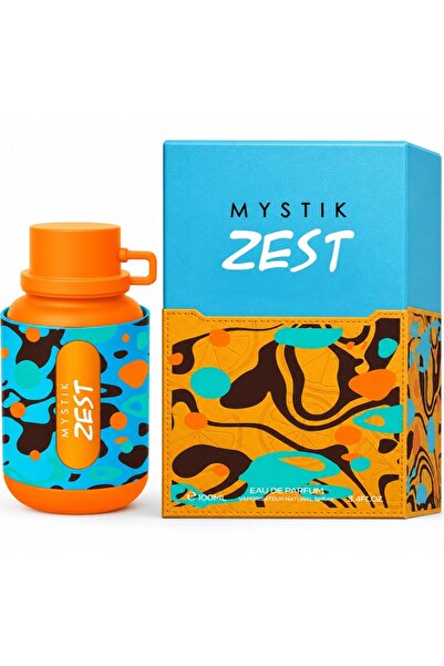 Afaq Mystik Zest Eau de Parfum 100ml Unisex – Fresh Citrus Aromatic Perfume w...