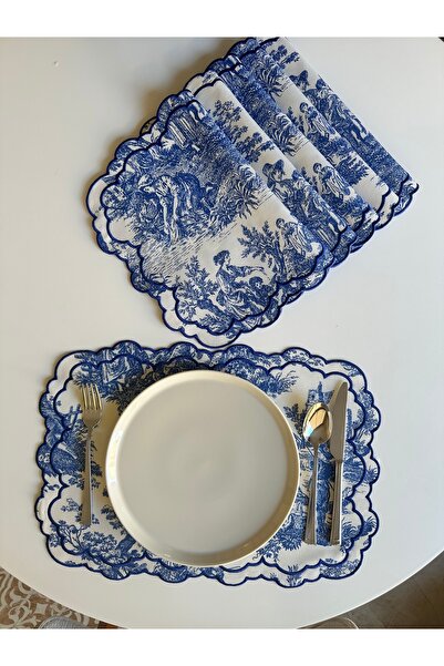 NURHAN HOME COLLECTION Σετ 6 τεμαχίων πολυτελούς αμερικανικής σερβίτσιας με σ...