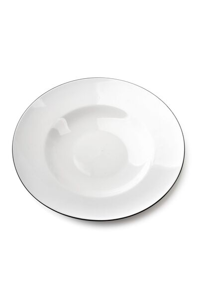 MONDEX Farfurie Prima Porțelan Design Affek de la SIMPLE 30x5 cm Albă
