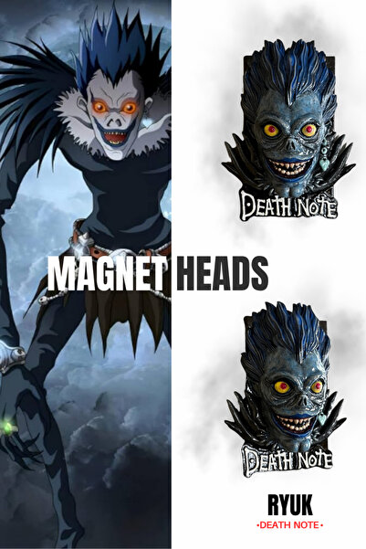 Death Note - Ryuk Figürlü 3 boyutlu Mıknatıslı Dekoratif Magnet