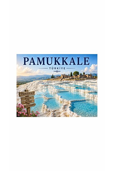 Gokco Buzdolabı Magnet Pamukkale
