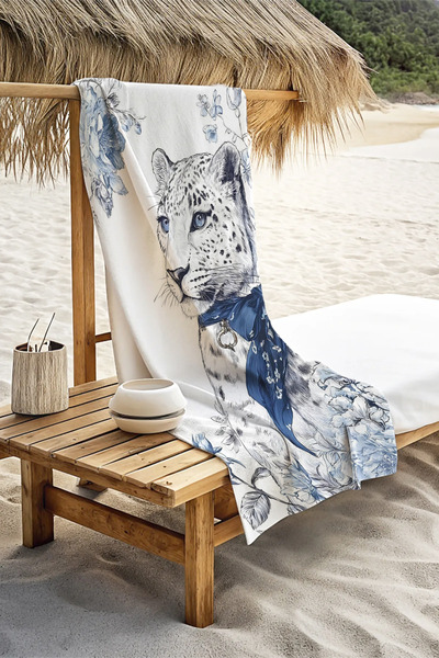 SWARIUS Adult Unisex 75X155 cm Summer Patterned Beach Towel - Bath Towel - Se...