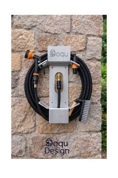 Doqudesign Bahçe Hortum Askılığı