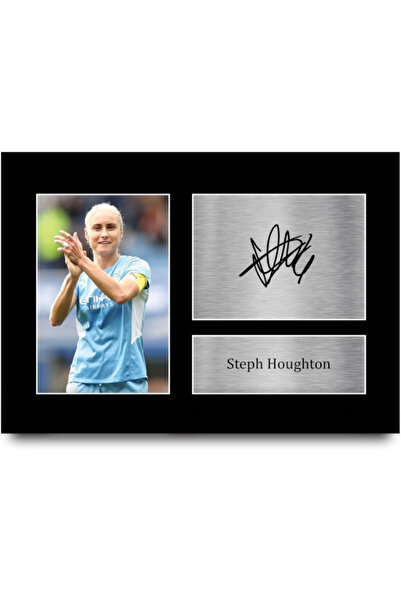 HWC Trading A4 Steph Houghton Manchester City Gifts Printed Signed Autograph ...