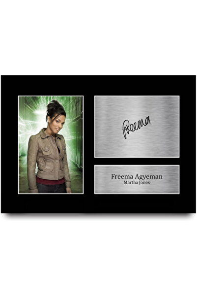 HWC Trading A4 Freema Agyeman Dr Who Gifts Printed Signed Autograph Picture f...